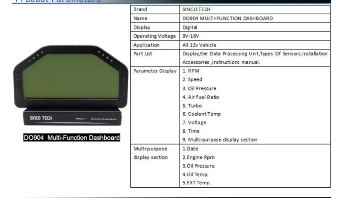 Race Car Dashboard 904 - Image 4