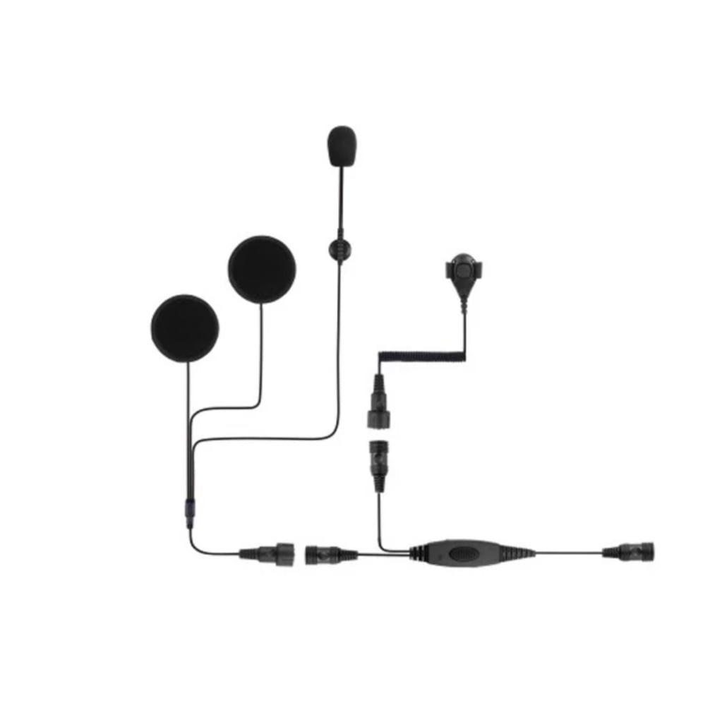 Helmet Mic and Ear Piece For Full Face Helmet for GP328 24 Red Racing