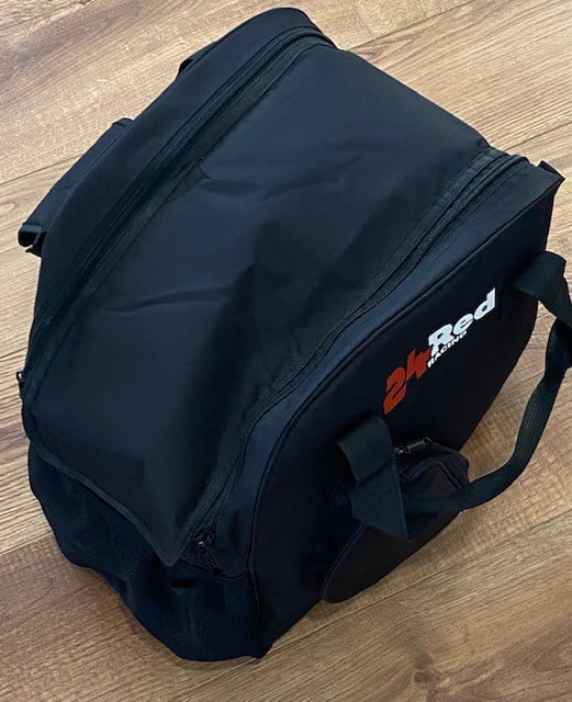 Helmet and Hans Bag ++++++ 24 Red Racing