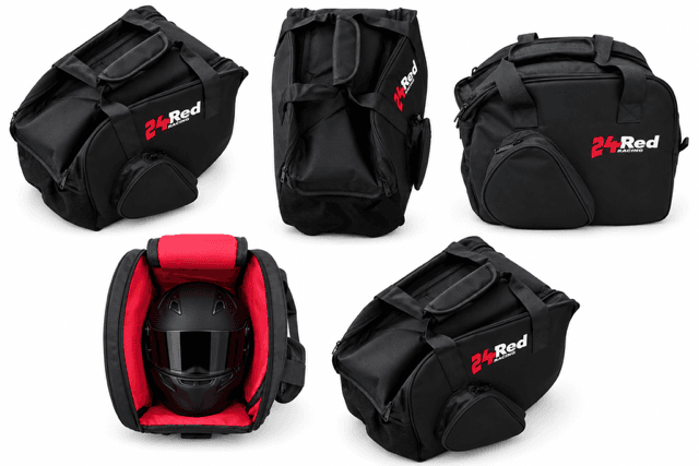 Helmet and Hans Bag