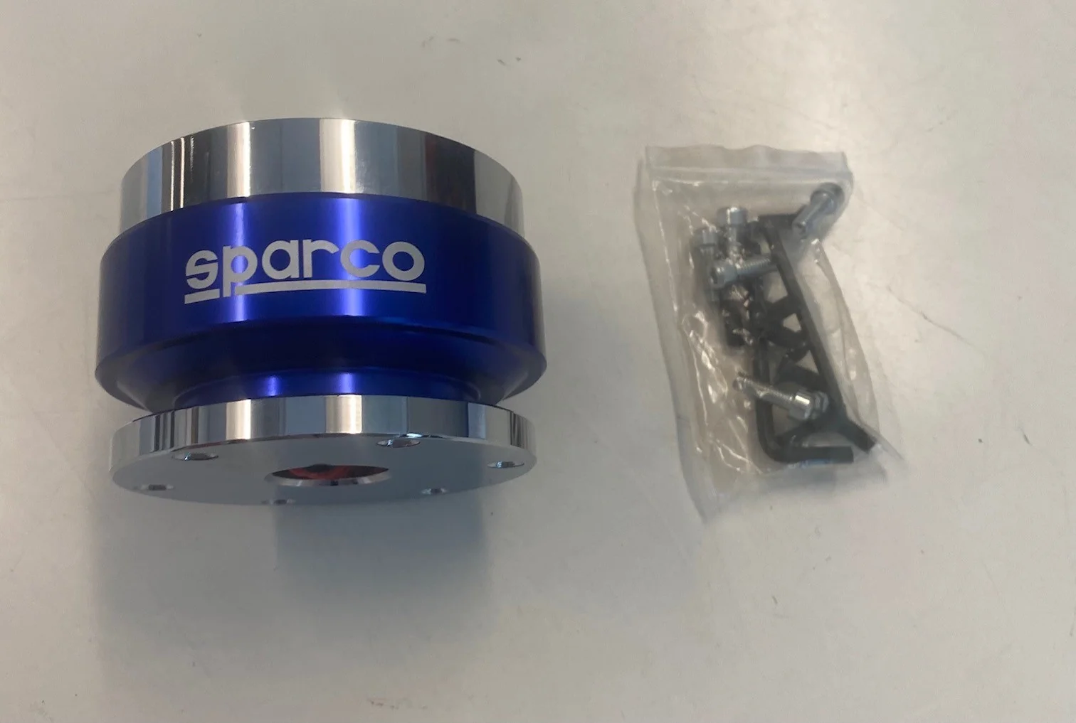 Sparco Quick Release Hub (BLUE) - Image 2