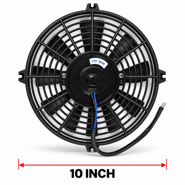 12V Radiator Cooling fan 10 inch