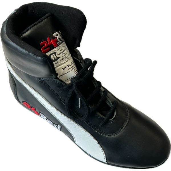 Racing Checkered Boots Late Model