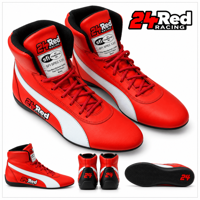 🔥 Race Boots – SFI Approved Motorsport Boots (NZ Stock)