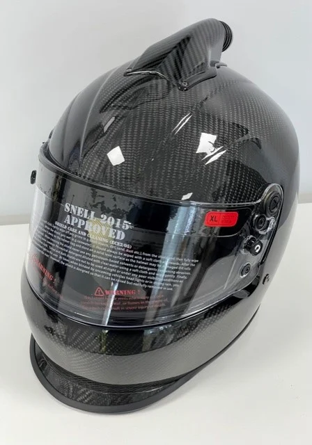 Carbon Composite Helmet with air duct Snell 2015 - Image 2