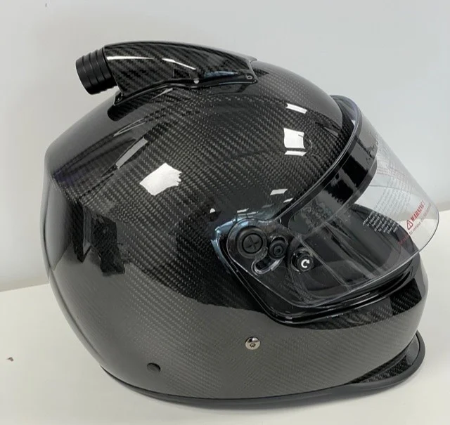 Carbon Composite Helmet with air duct Snell 2015