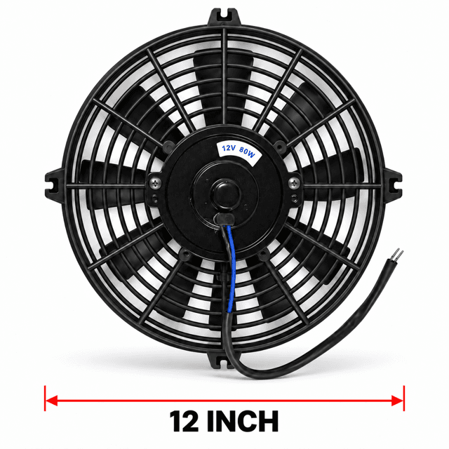 12V Radiator Cooling fan 12 inch