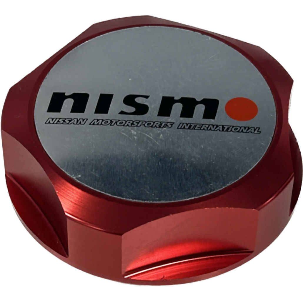 Nismo Oil filler cap Red 24 Red Racing