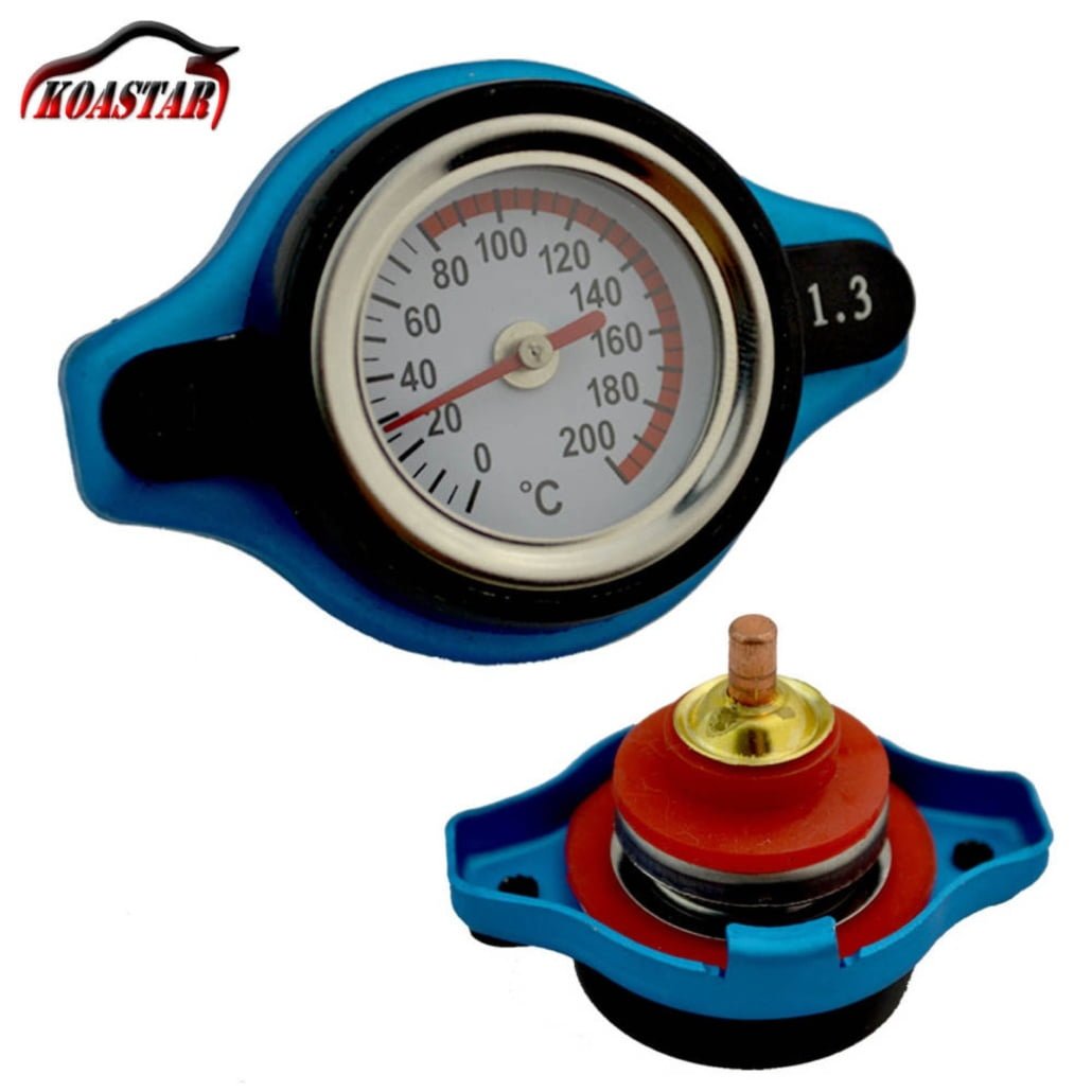 DI Spec Radiator Cap KD1611 24 Red Racing