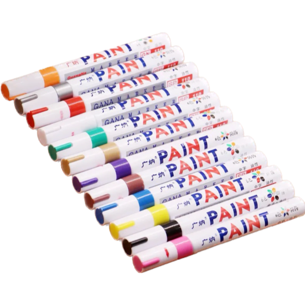 Touch Up Paint Marker 11 Colours 24 Red Racing