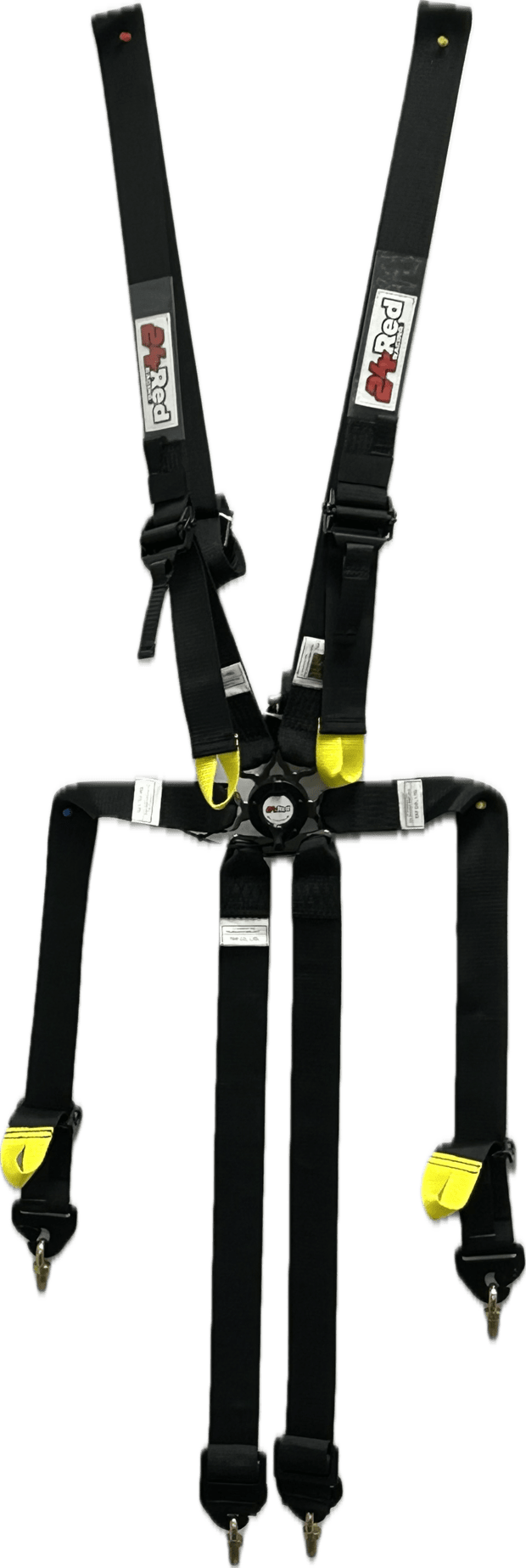 2" Race Belts with Camlock Buckle 24 Red Racing