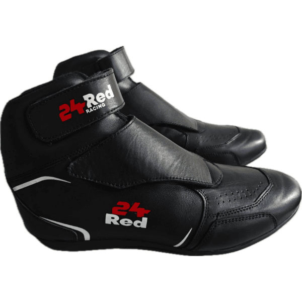 🏁 Black Leather SFI Approved Race Boots – Built for Performance ...